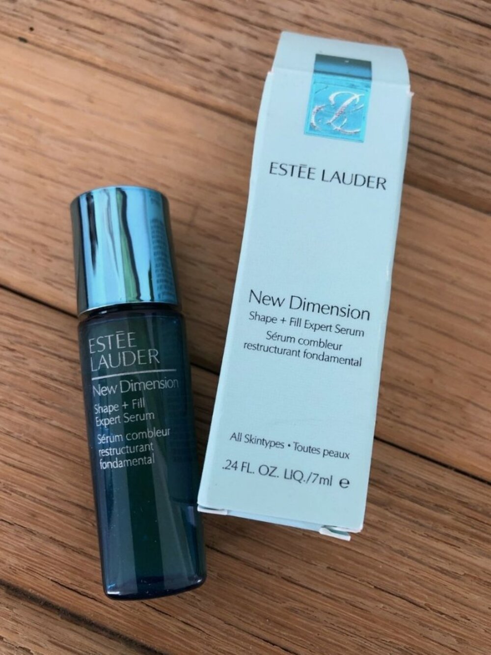Estee Lauder New Dimension Shape + Fill Expert Serum 7ml Travel Anti Aging
